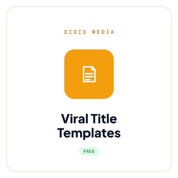 Viral Title Templates