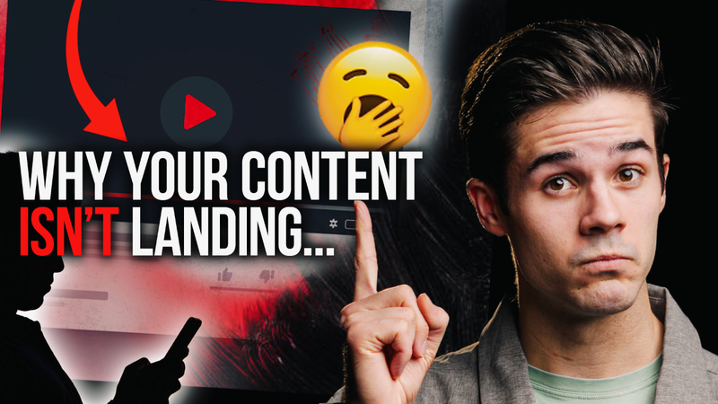 DiDio Media blog cover for Why Your Content Isn't Landing, teaching the NC Rule to make social media content people care