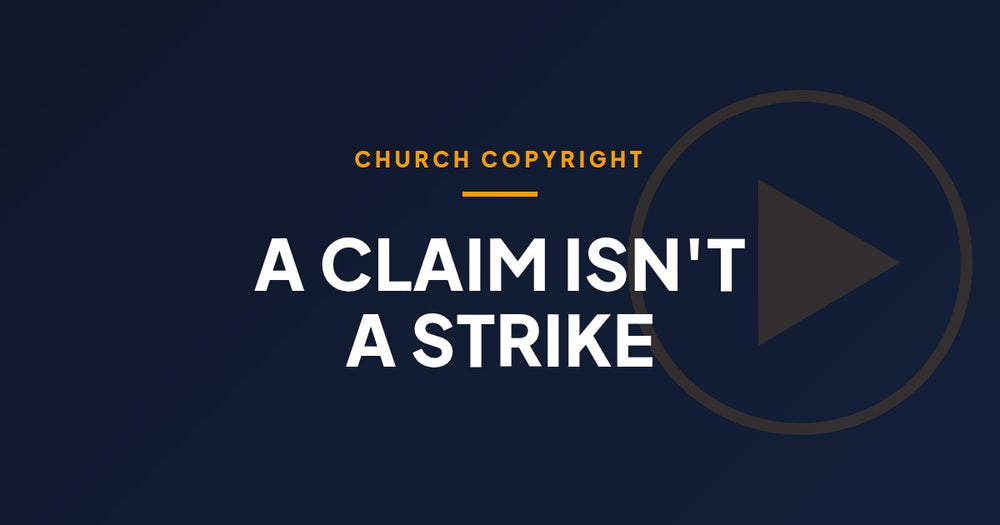 Why YouTube Muted Your Service (And Why CCLI Didn't Stop It)